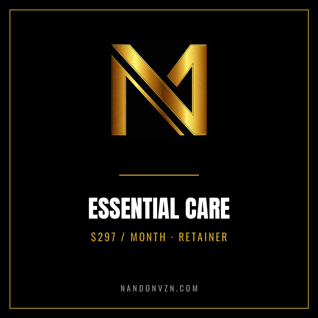 Essential Care retainer, $297 per month