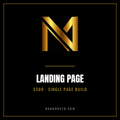 Landing Page, $500 single page build